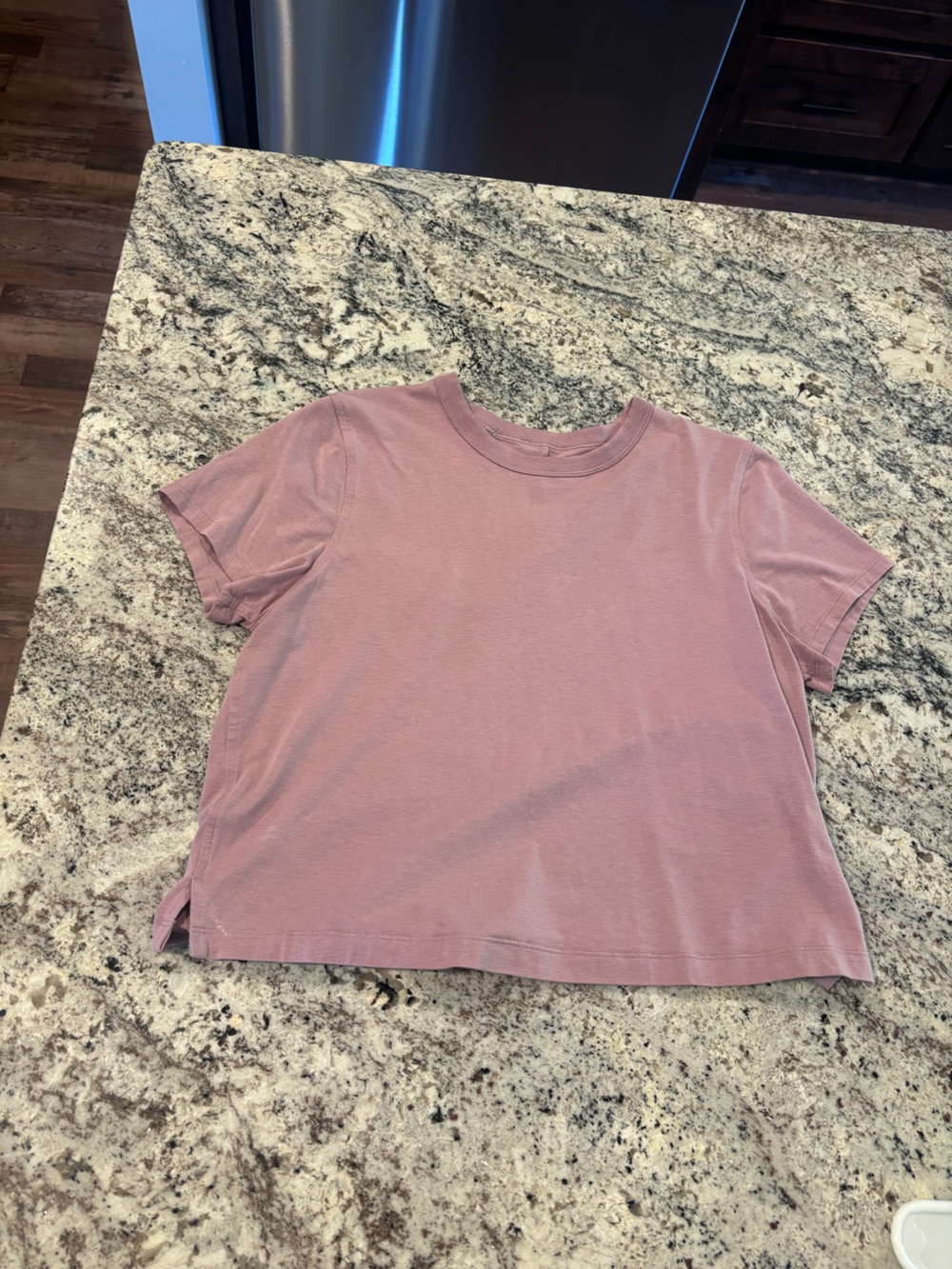 Women’s Lululemon Crew Neck T-Shirt in Dusty Rose